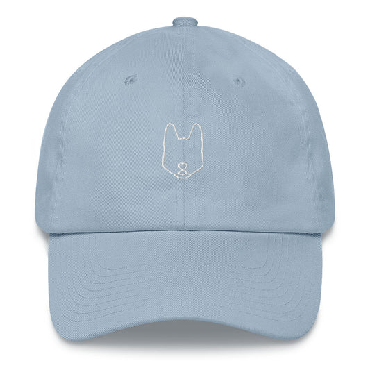 Husky Embroidered Baseball Hat