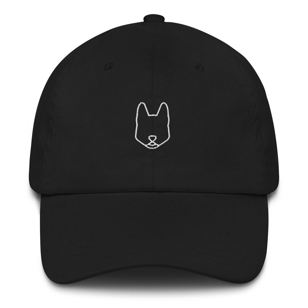 Husky Embroidered Baseball Hat