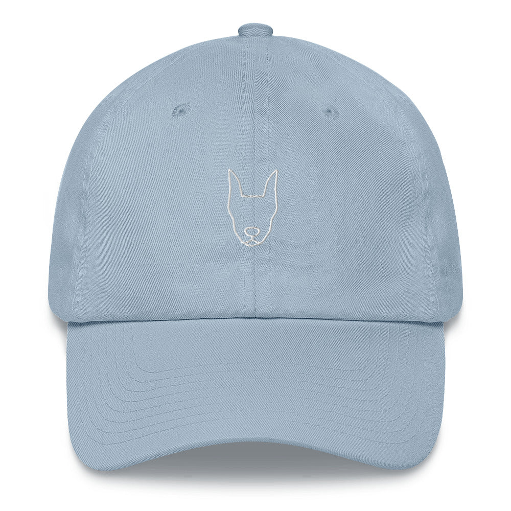 Doberman Embroidered Baseball Hat
