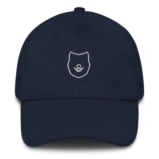 Samoyed Embroidered Baseball Hat