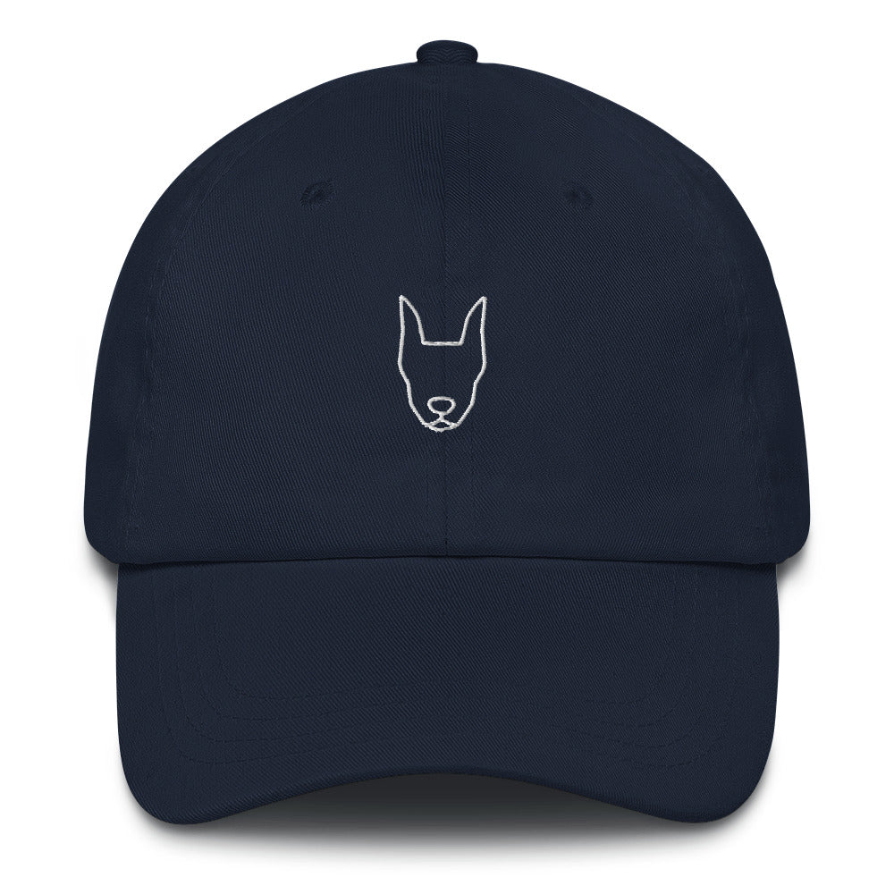 Doberman Embroidered Baseball Hat