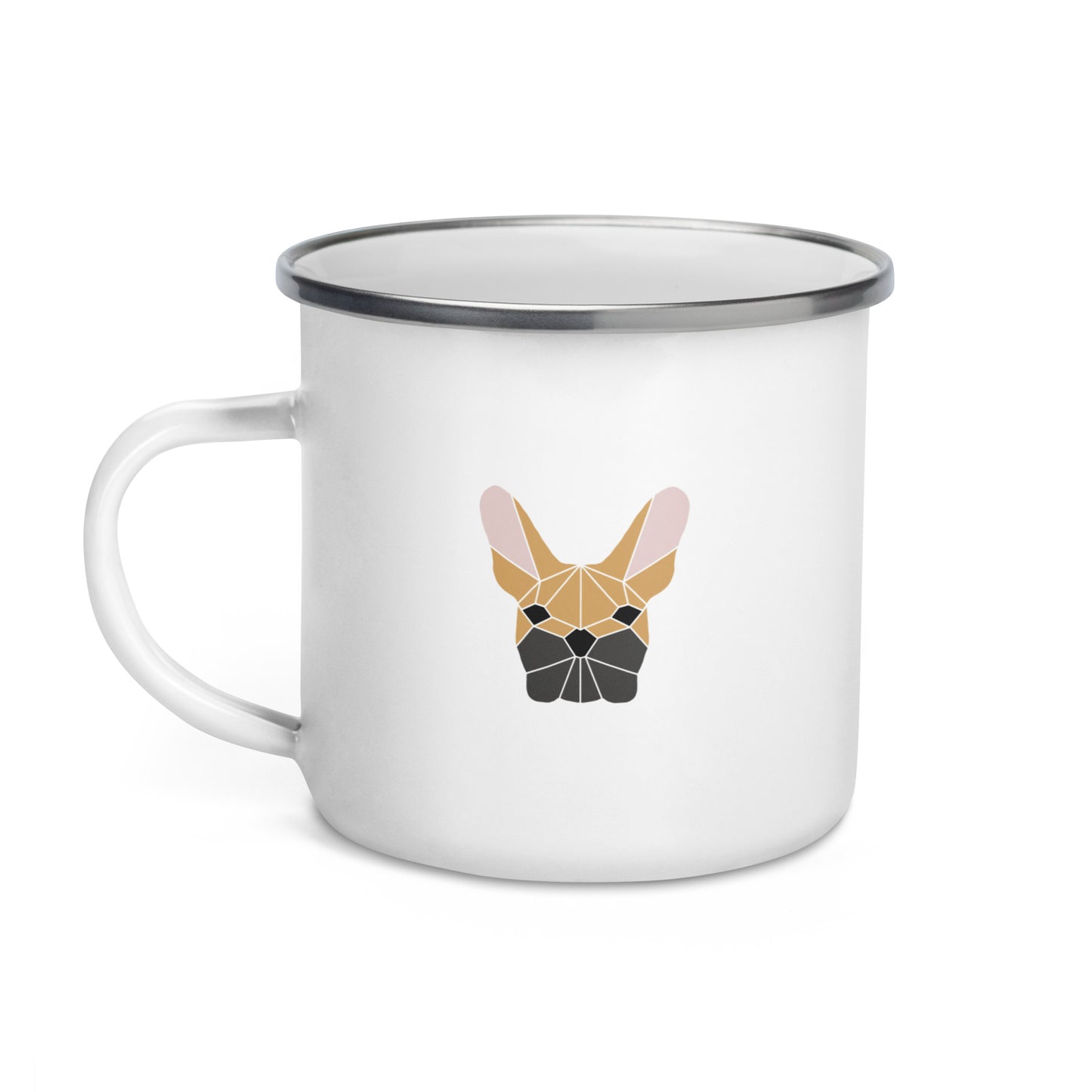 French Bulldog Camp Mug - Black/Brown